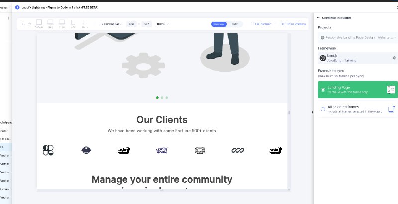 设计师的春天？前端革命会发生吗？（狗头保命）在前天，product hunt 第一名🥇的产品，叫locofy一句话说清楚