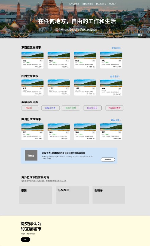 关于旅游，度假，旅居三者的区别旅游是打工者的专属，因为时间是最稀缺的资源